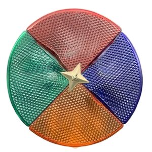 Vintage Penetray Motorized Color Wheel TESTED DOES NOT SPIN LIGHT WORKS CHRISTMA